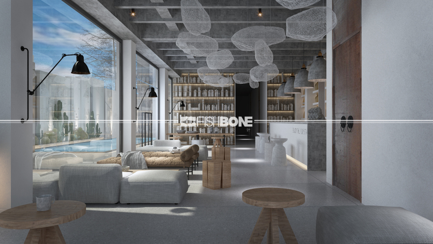 大理理享民宿丨中国大理丨鱼骨设计-15