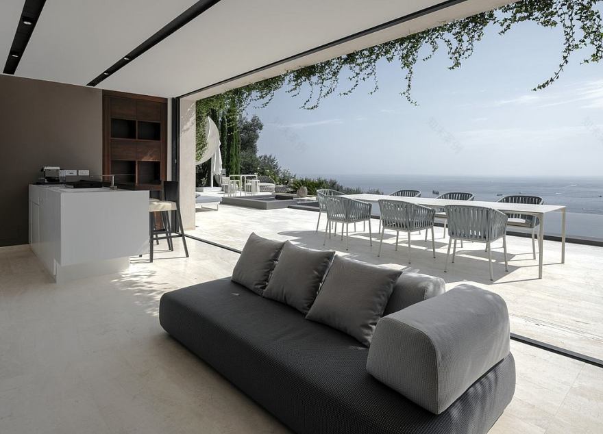 摩纳哥豪华别墅 Villa Lea丨Studiodonizelli-5