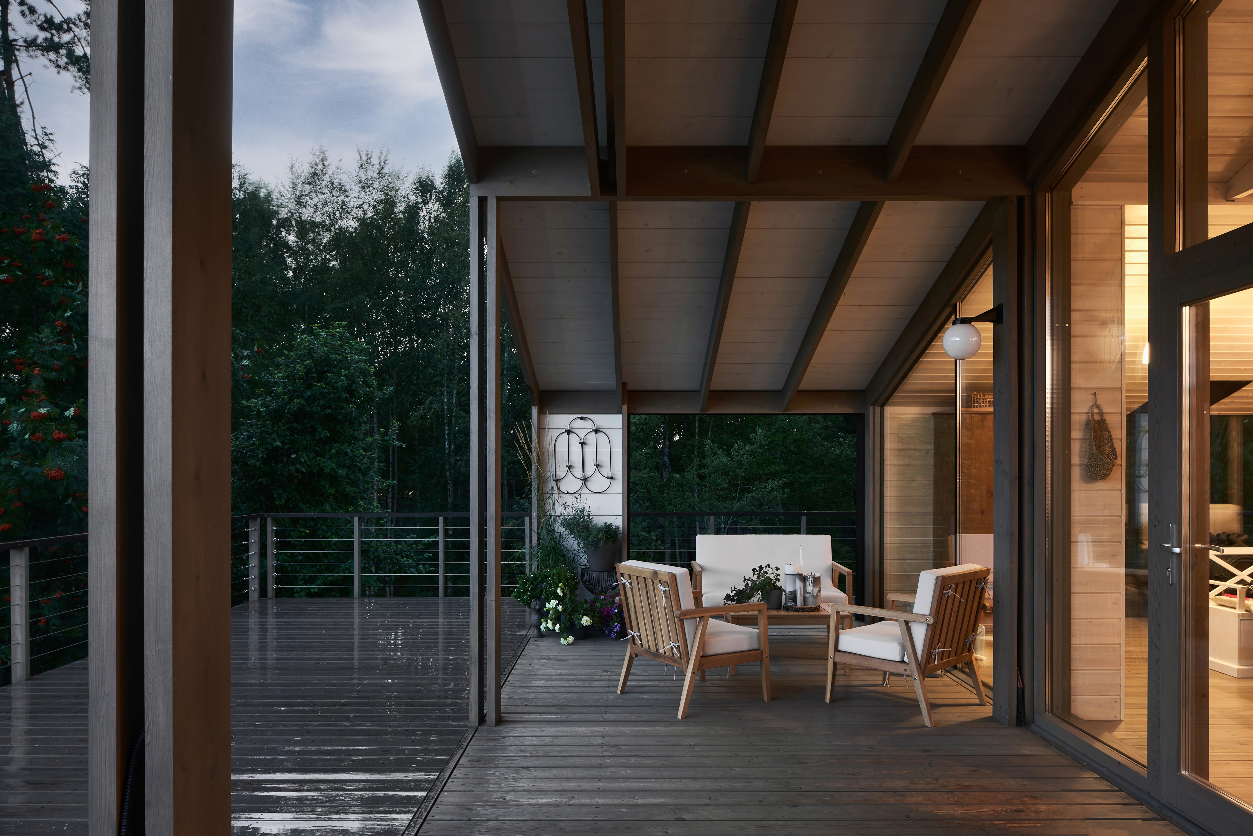 自然和谐的模块化乡村住宅设计-33