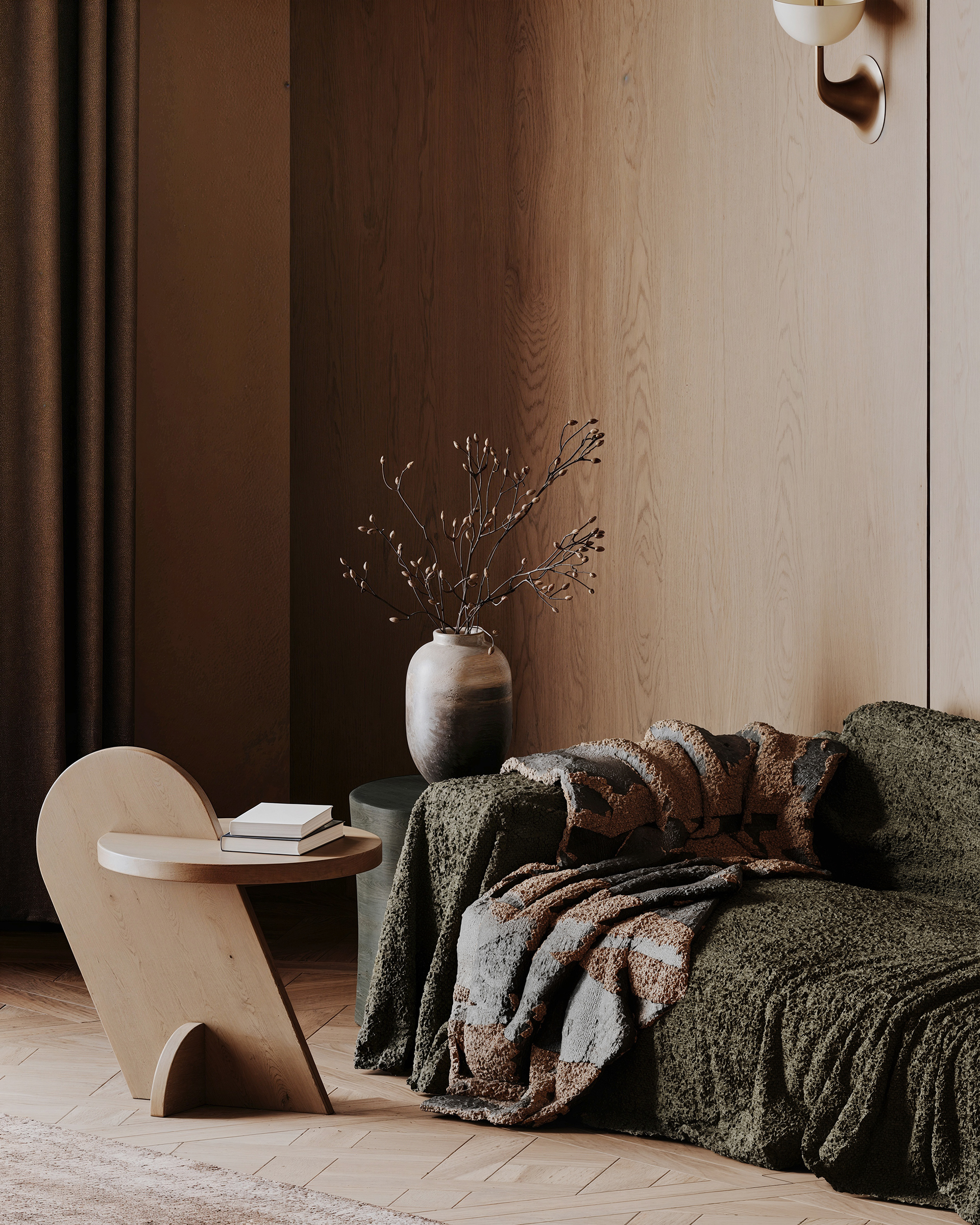 Contemporary African Bedroom-26