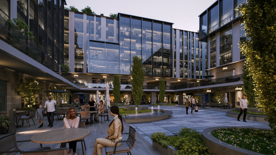 新开罗斯特赖德购物中心丨埃及开罗-12