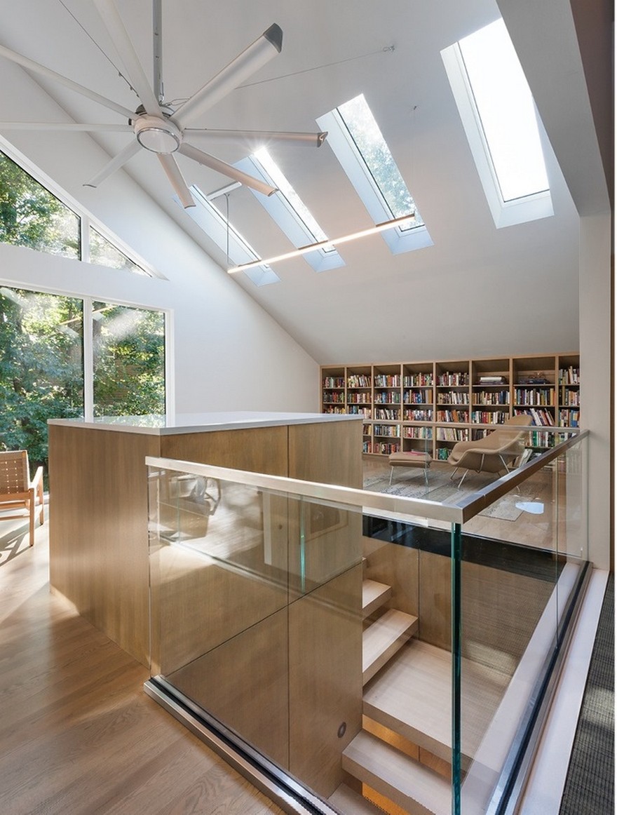 Renovation of a Private Residence on a Wooded Site Near Iowa City, Iowa-24