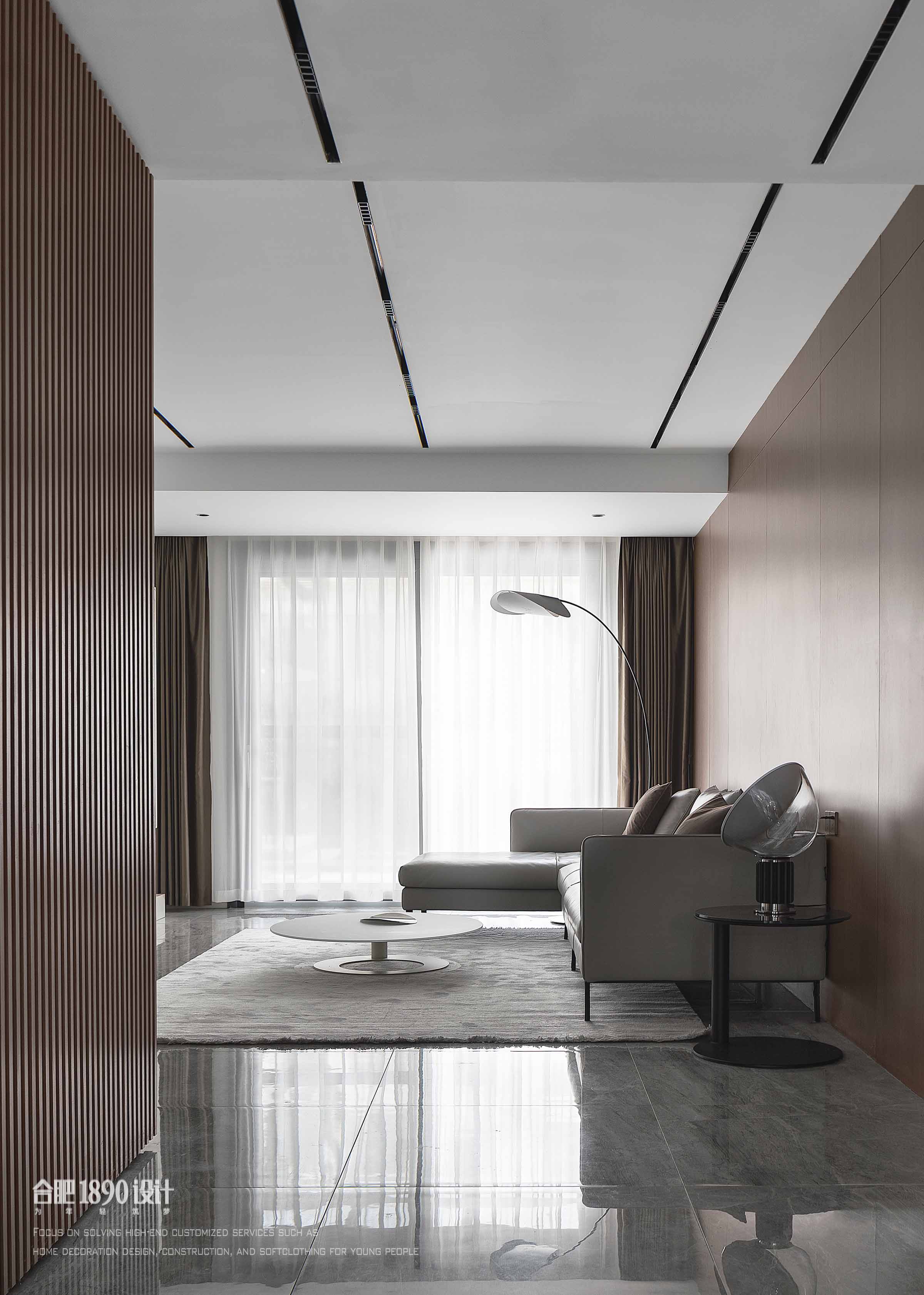 线条与块面 · 合肥西山林语低复设计丨中国合肥丨1890 设计-2
