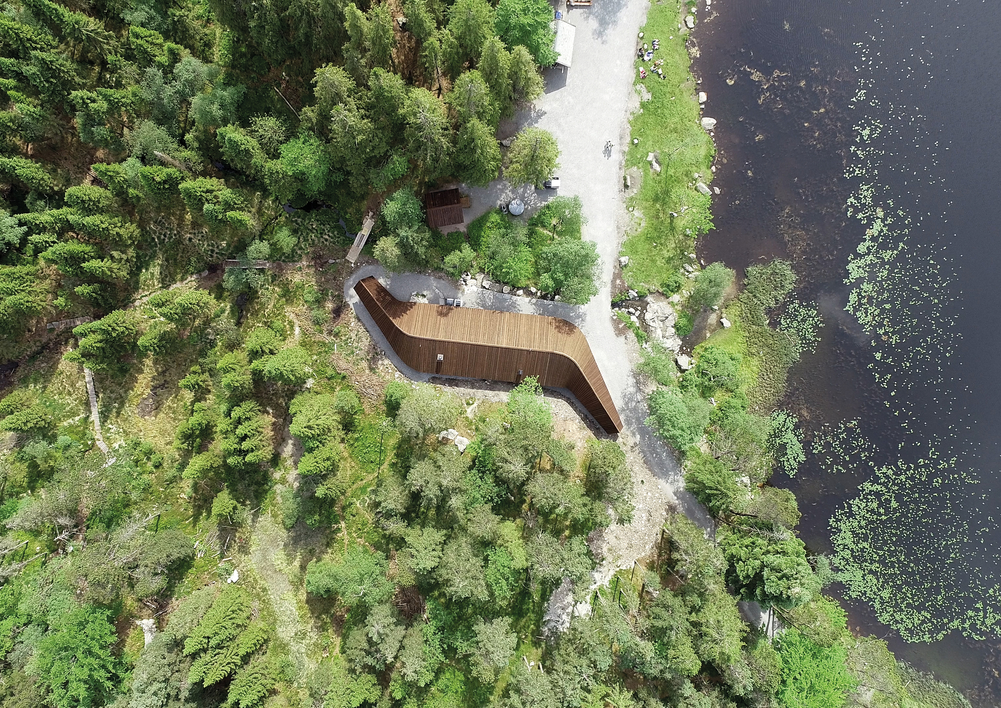 Skomakerdiket 湖游客中心丨挪威丨SAAHA,Utmark-23