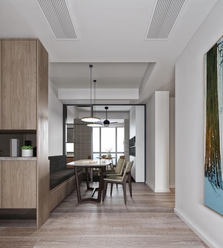 芜湖润津花园台式简约实景,空间利用率大幅提高-5