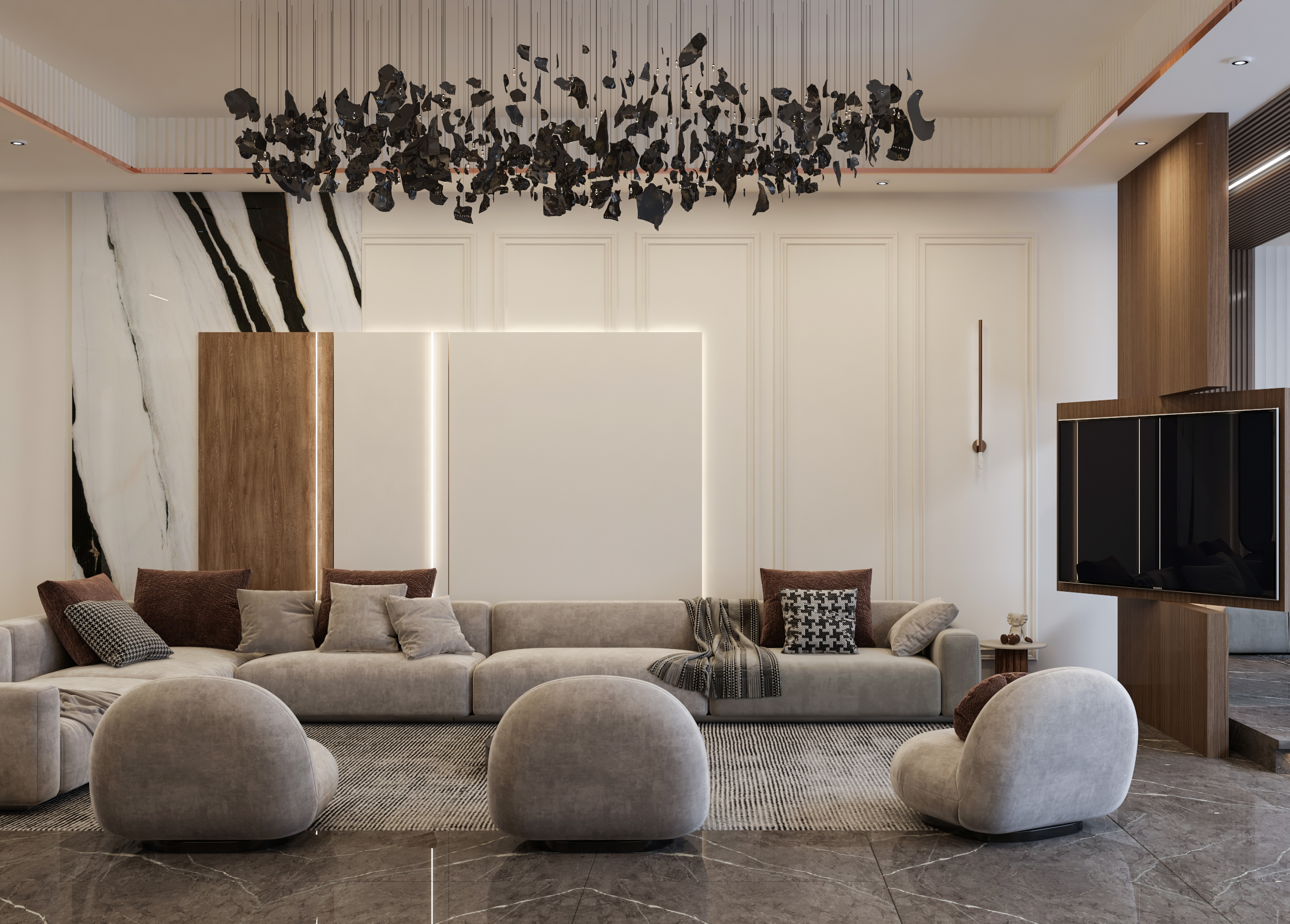 Entrance & Living area-1