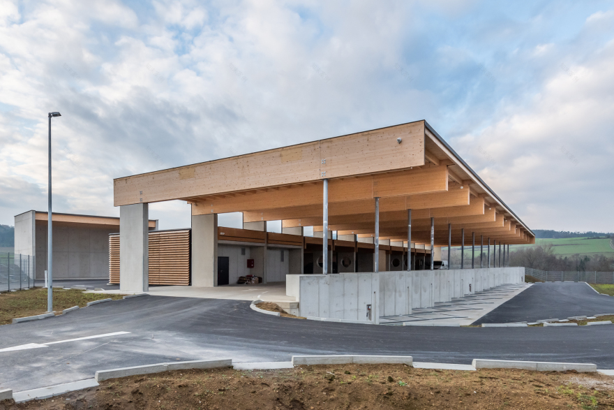 可回收材料收集中心丨奥地利丨RUHM Architekten-16