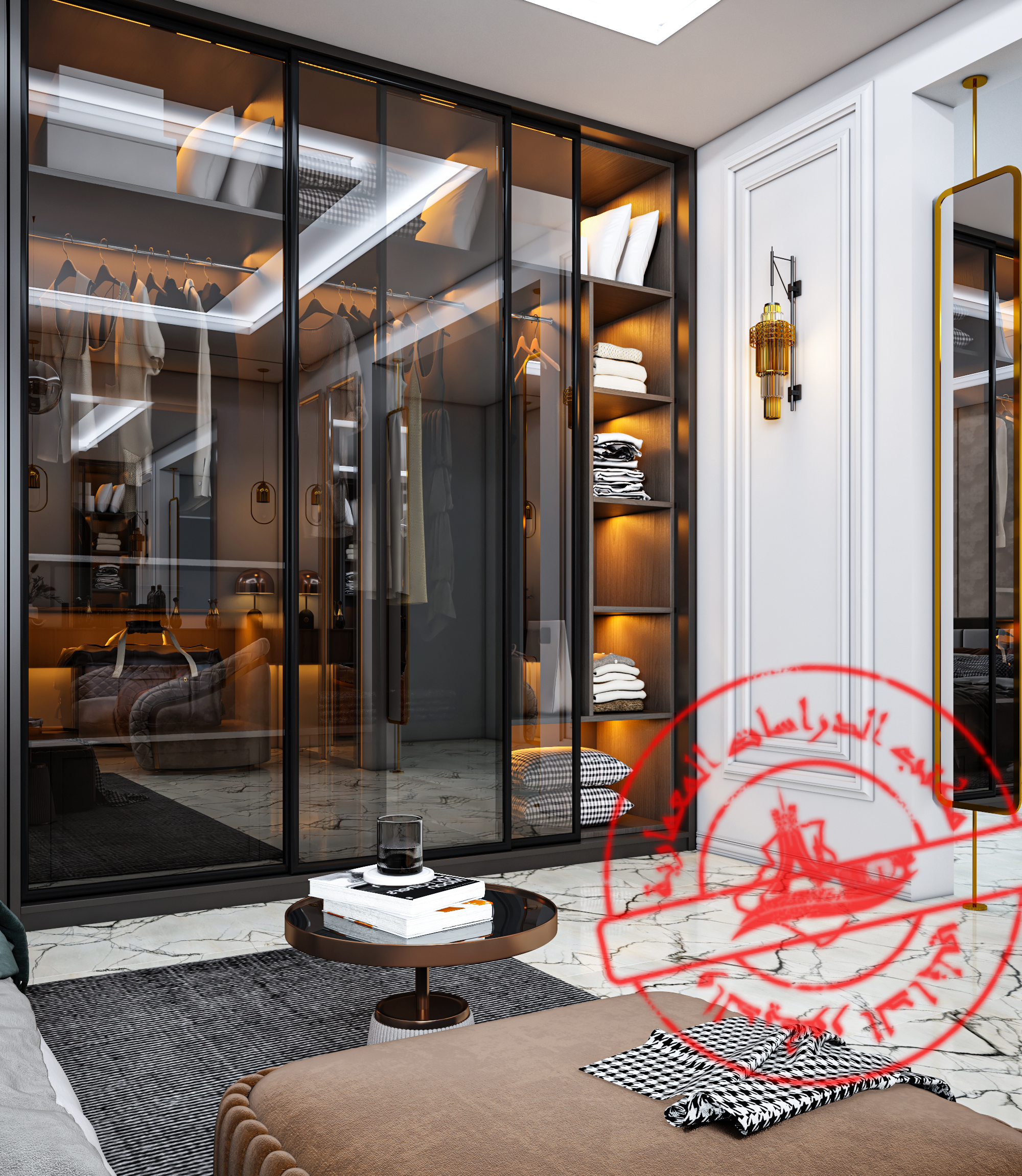 Luxury Interior Bedroom in Dubai-3