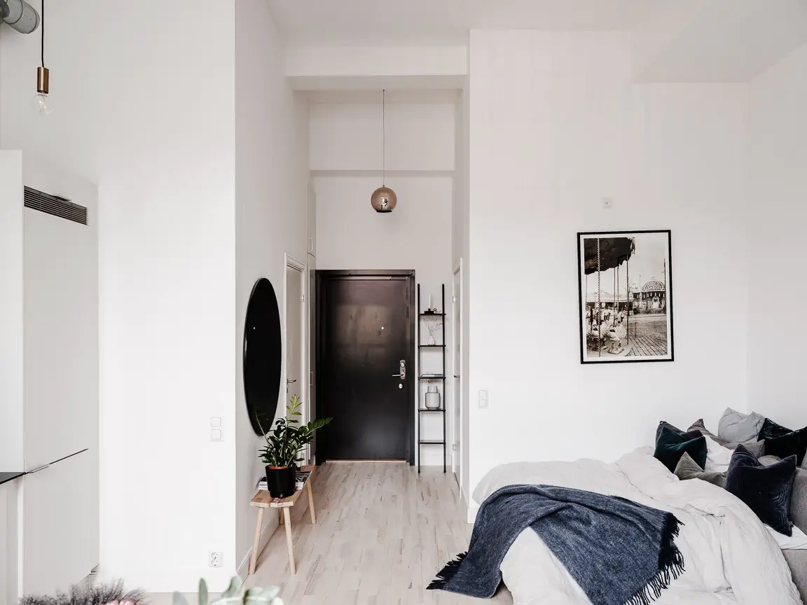 38m²小公寓巧妙设计，步入式衣橱成亮点-7