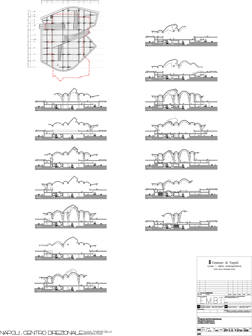那不勒斯中央商务区车站丨意大利那不勒斯-107