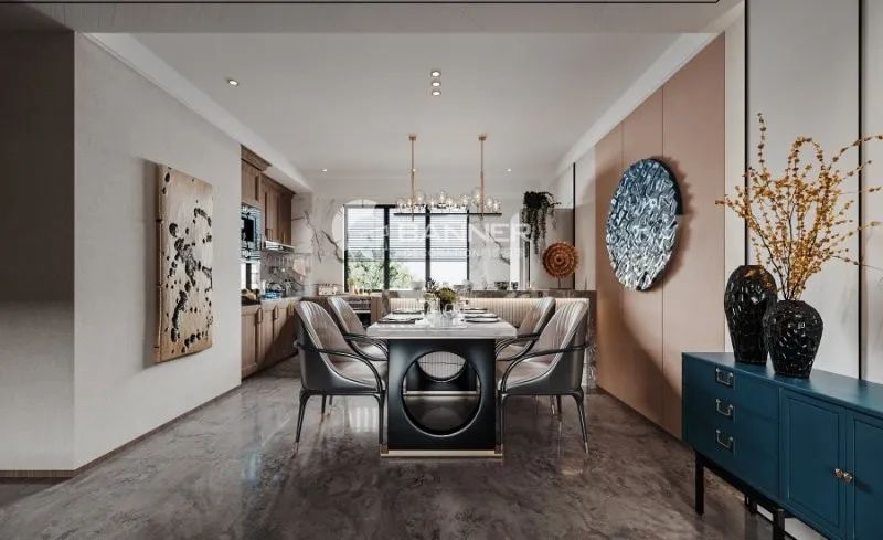 曲江别墅 | 新中式韵律与品质生活共存的空间设计-32