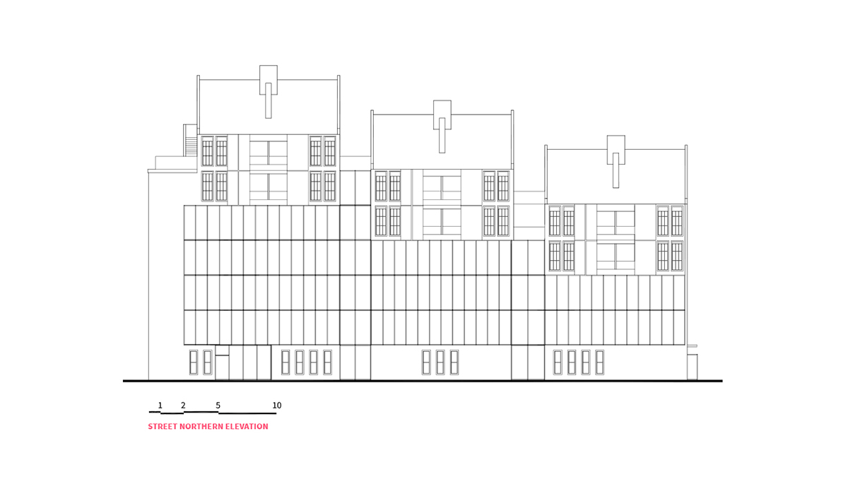 古老校园旁的现代学生公寓-15