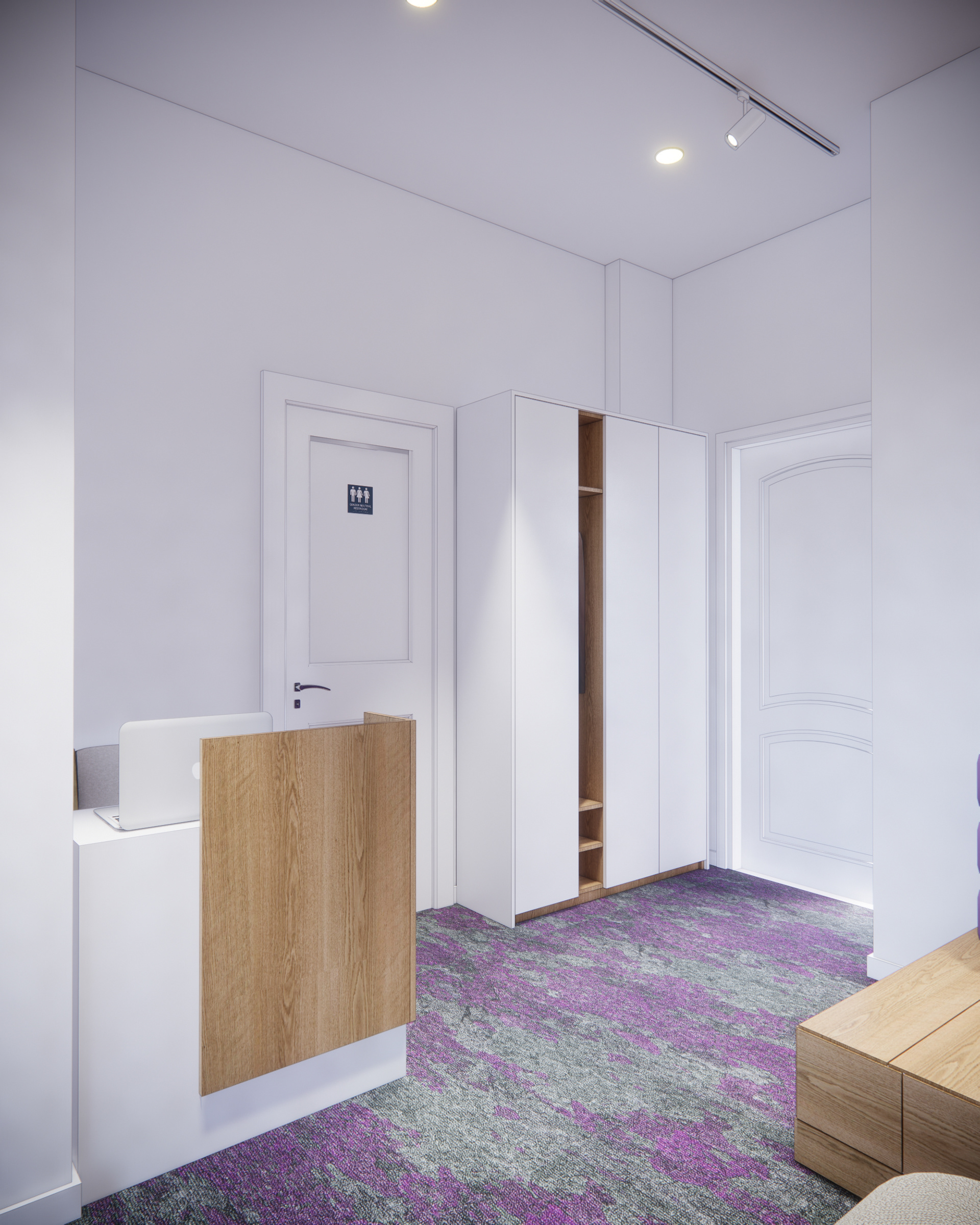 办公室设计与渲染-36