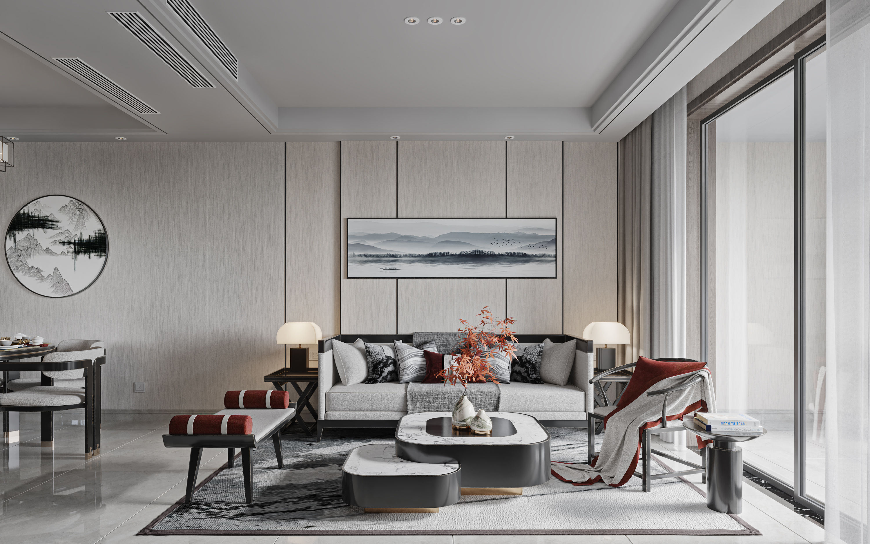 现代新中式风格创作-0