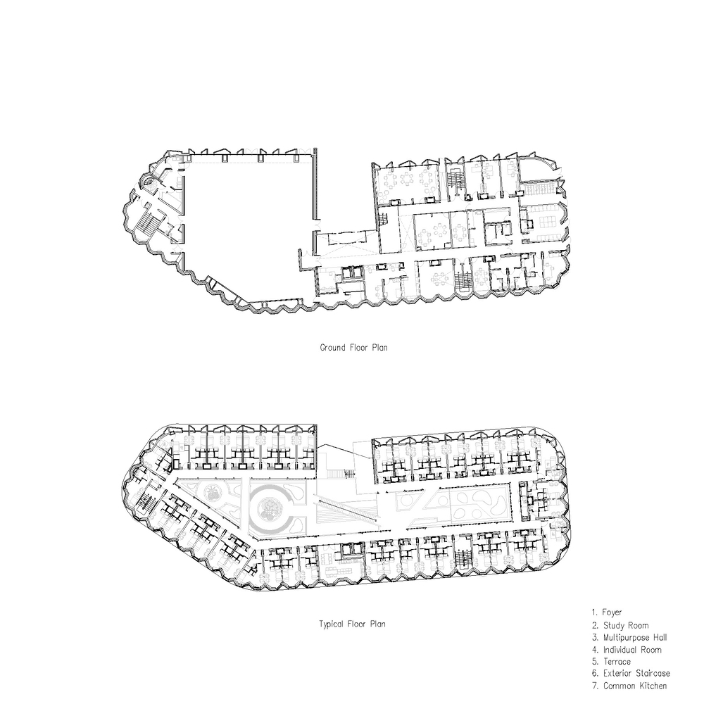 法国巴黎国际大学城中国学舍丨非常建筑,CAAU-40