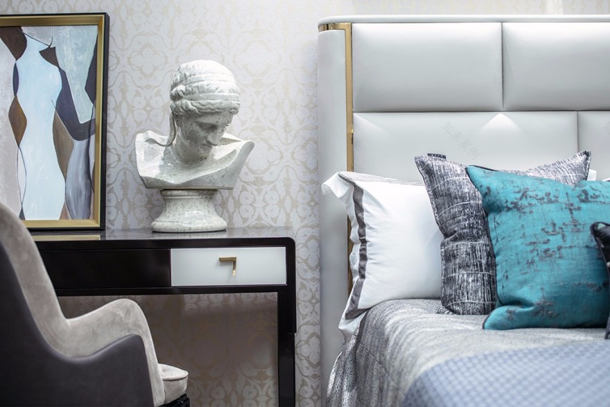 520m²法式尊贵奢华样板间设计方案-17