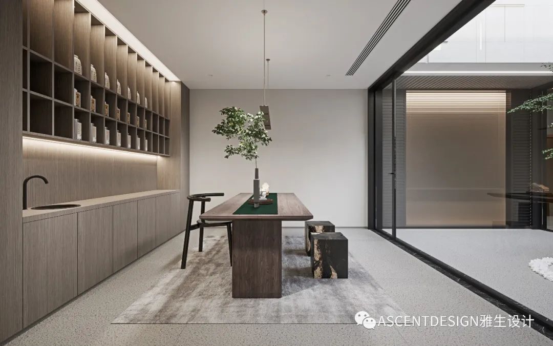 绍兴柯桥诗意东方雅苑，传统美学与现代生活的完美融合-25