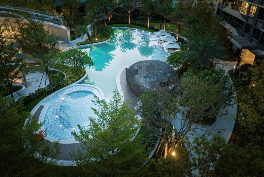 惠州华发旭辉•铂钻四季展示区景观-79