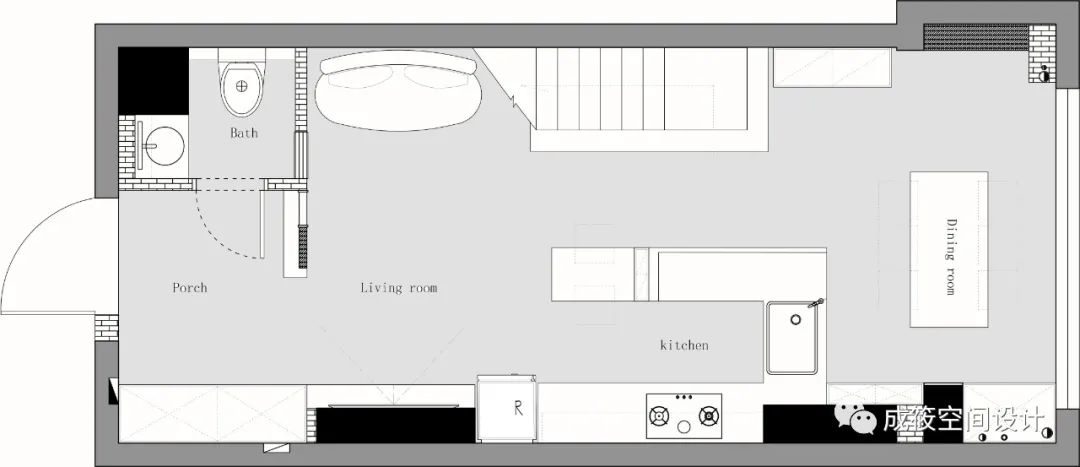 清新绿意 · 上海 LOFT 复古风公寓设计丨中国上海丨成筱设计-29