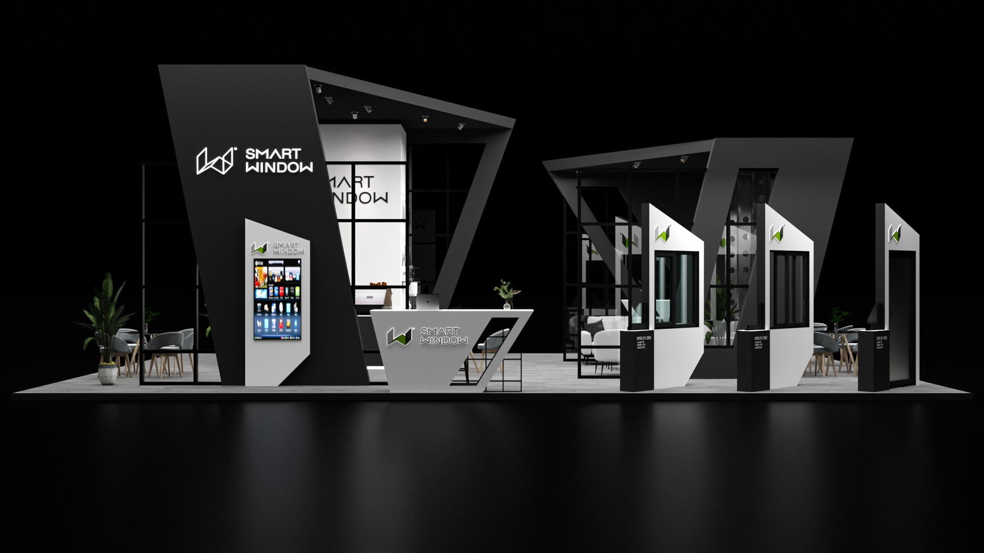 Smart Window Booth - BIG 5 EXPO-6