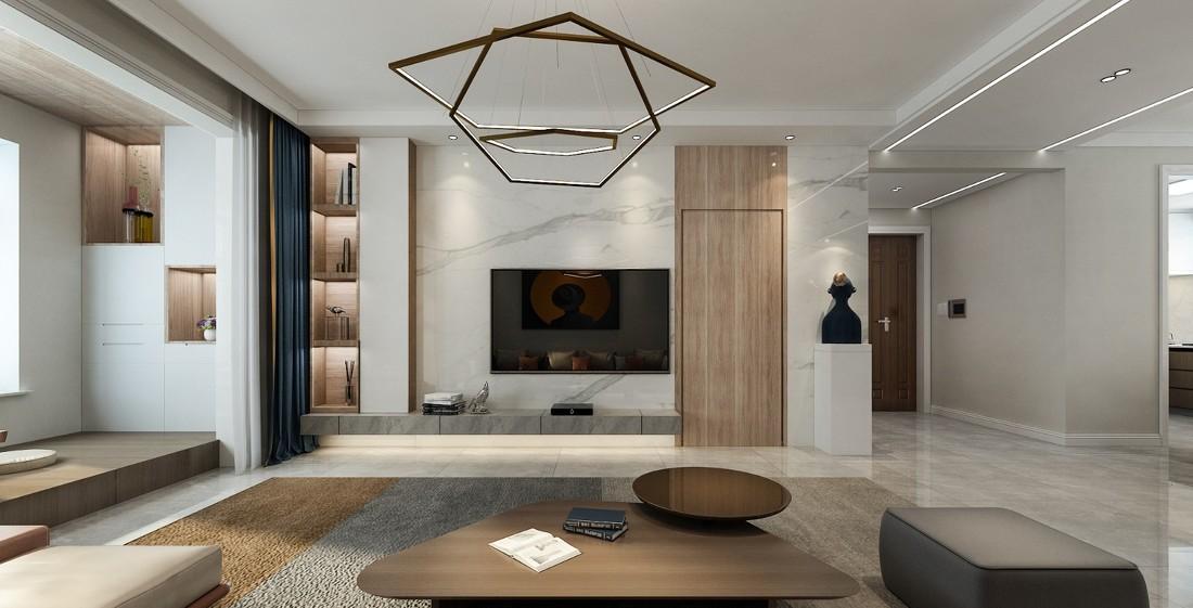 现代轻奢风家居设计，打造空间通透性与互动性-2