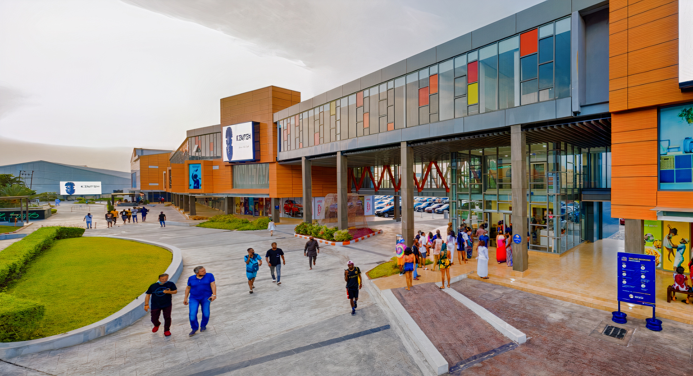 印度 ANA 设计工作室打造的拉各斯海滨商业综合体-43