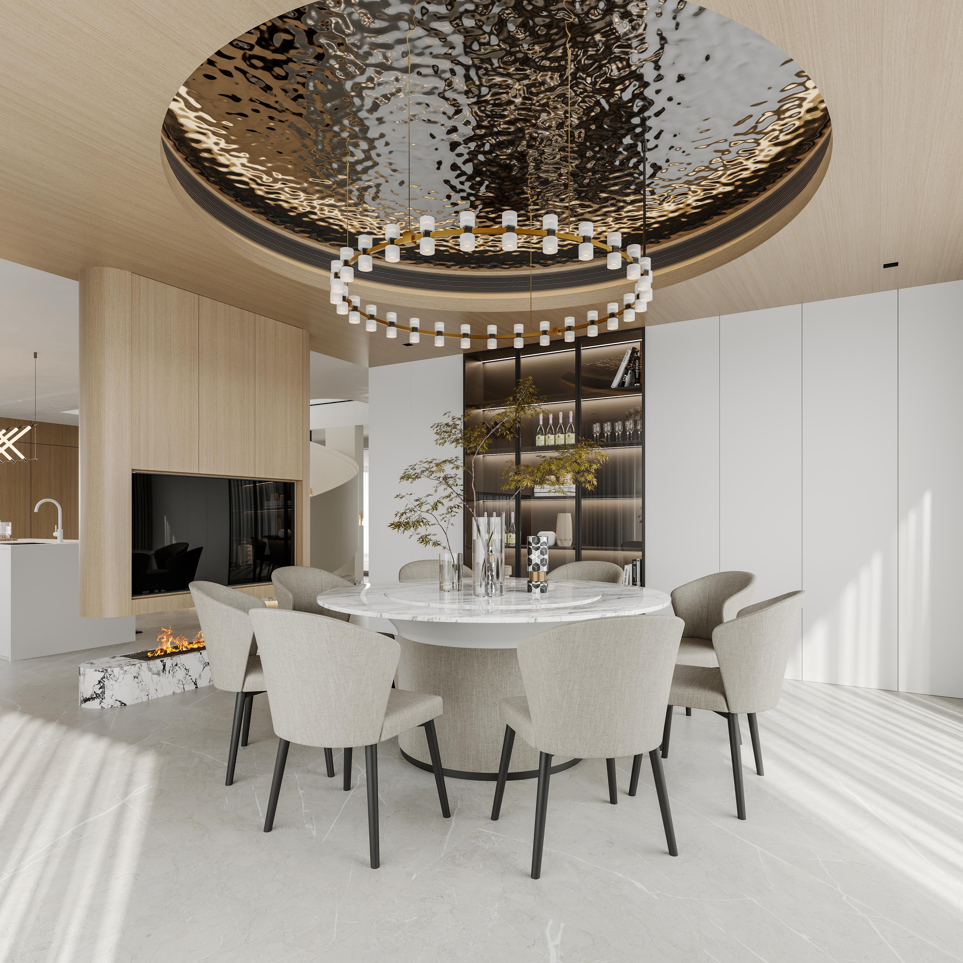 高端图-现代别墅渲染-0