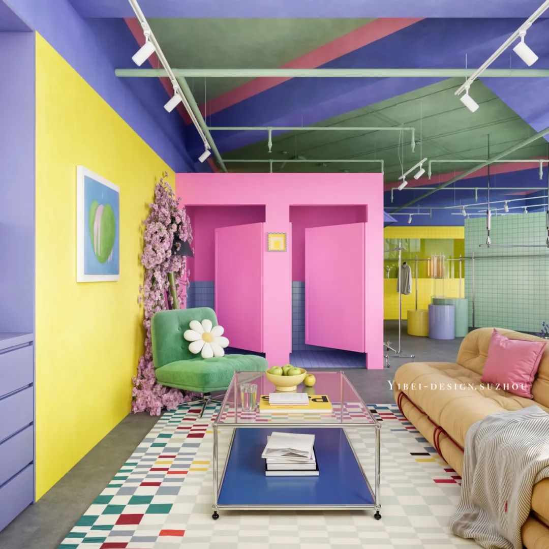 多巴胺的暴动色阶 商业空间设计丨YIBEI DESIGN SUZHOU-11