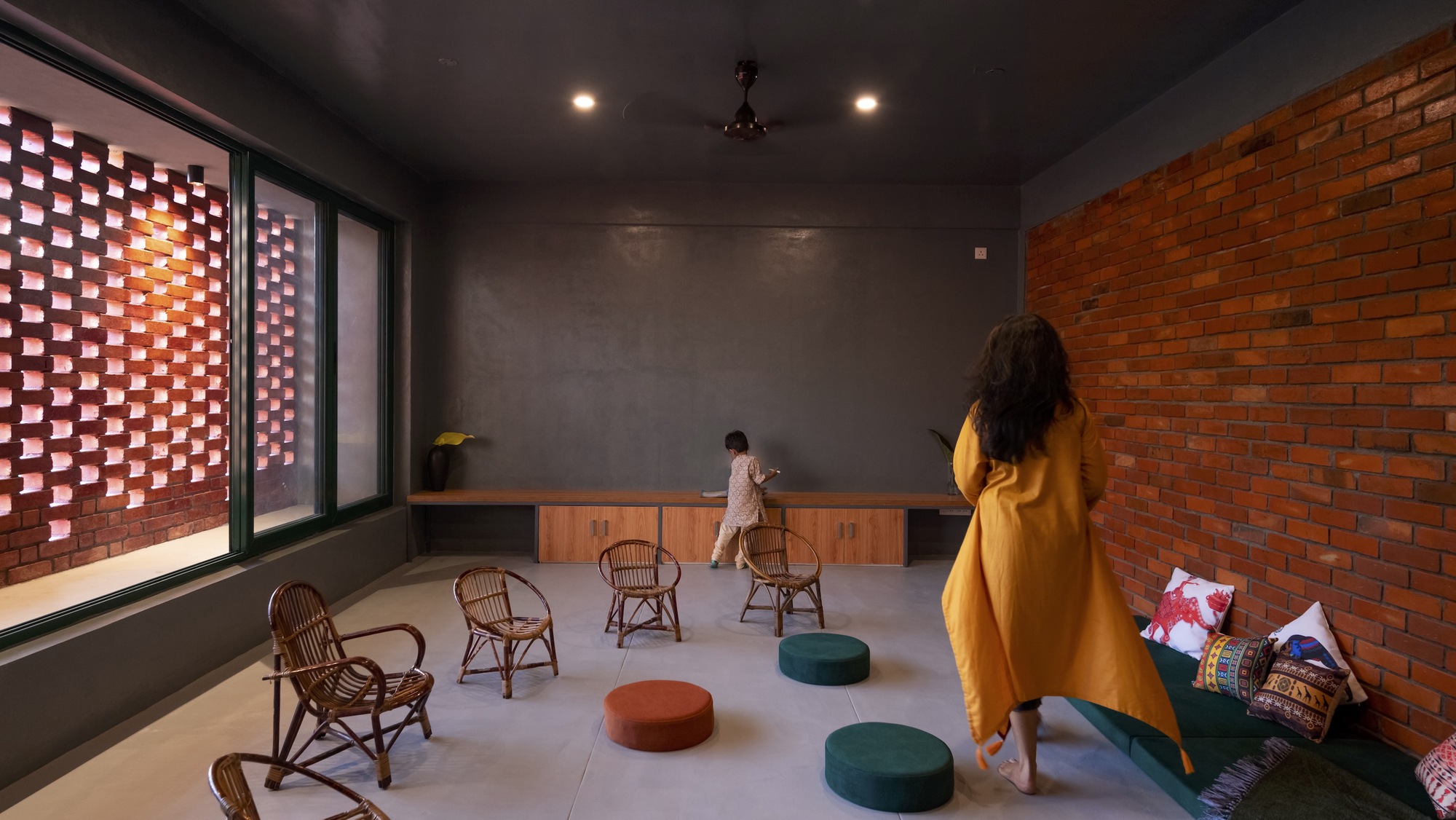 阅览室丨印度丨A N Design Studio-31