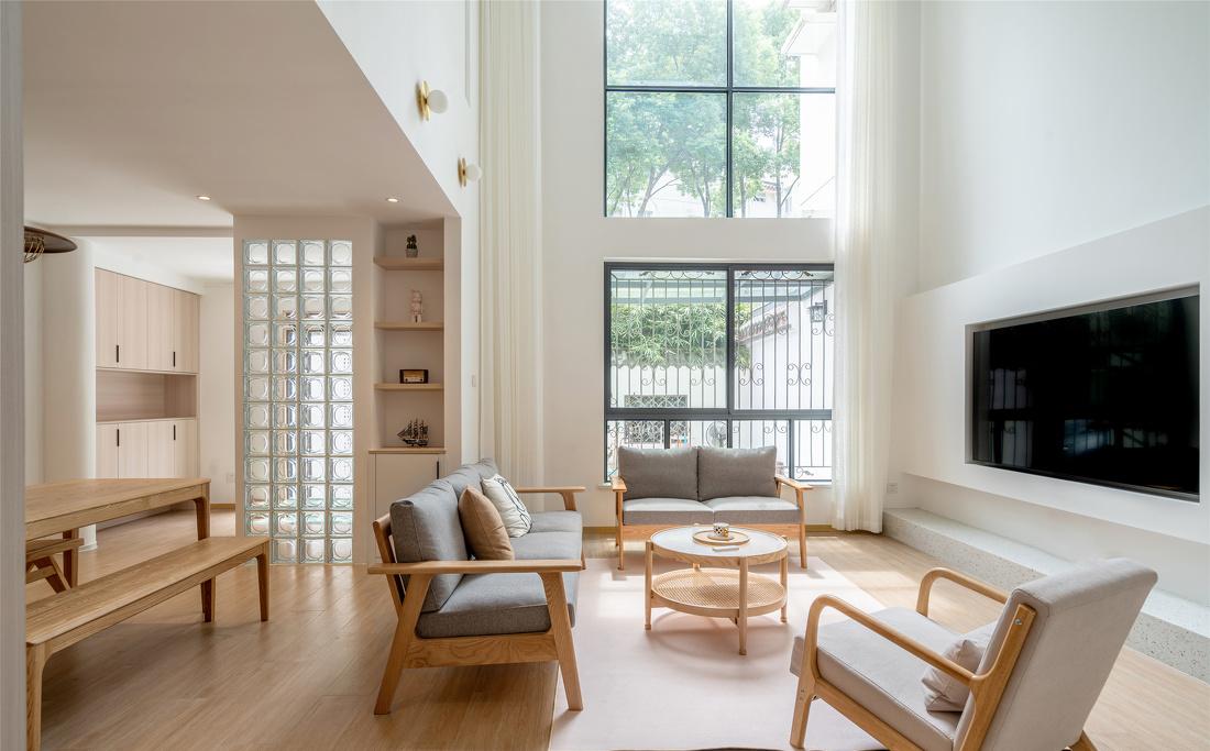 武汉刘思彤设计工作室 | 余伴 | 原木风格打造三代同堂舒适家-9