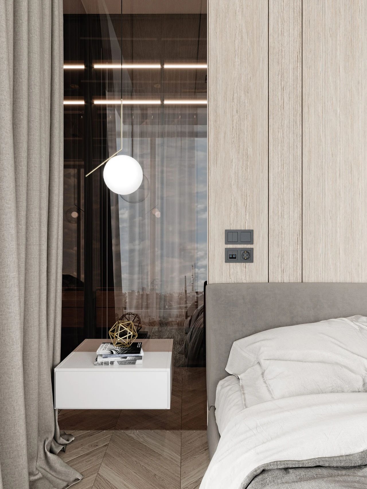 现代简约公寓设计丨MART Architects-109