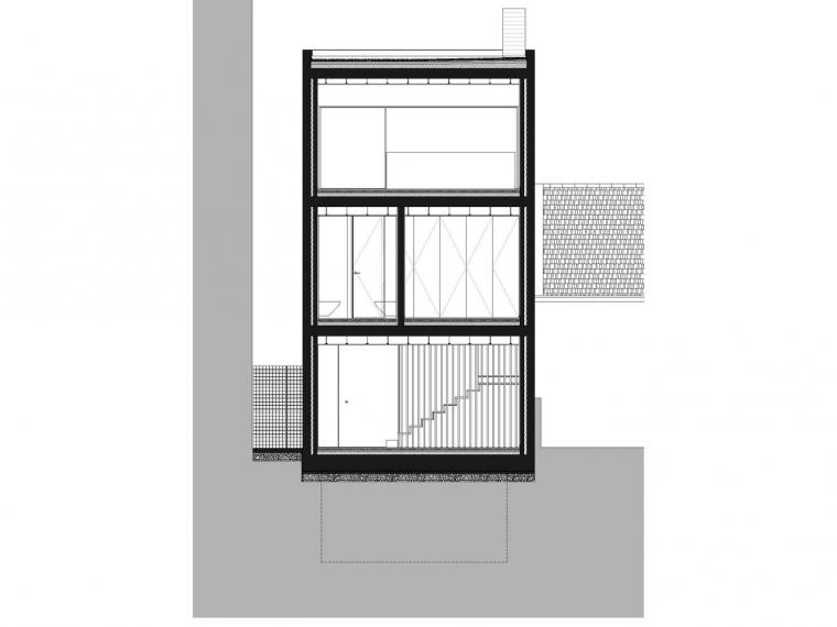 葡萄牙马拉夸街混凝土住宅丨Base arquitetura-37