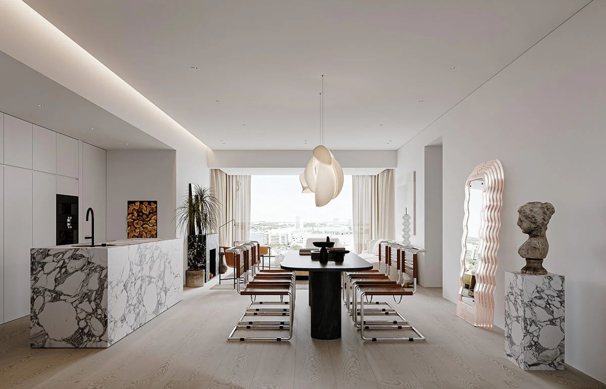 复古文艺宅设计丨空间设计-58