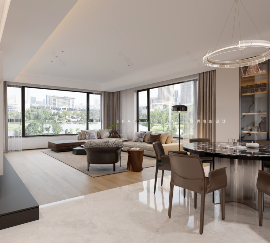 品界洛克新作|大明宫金茂府|重塑优雅新居-8