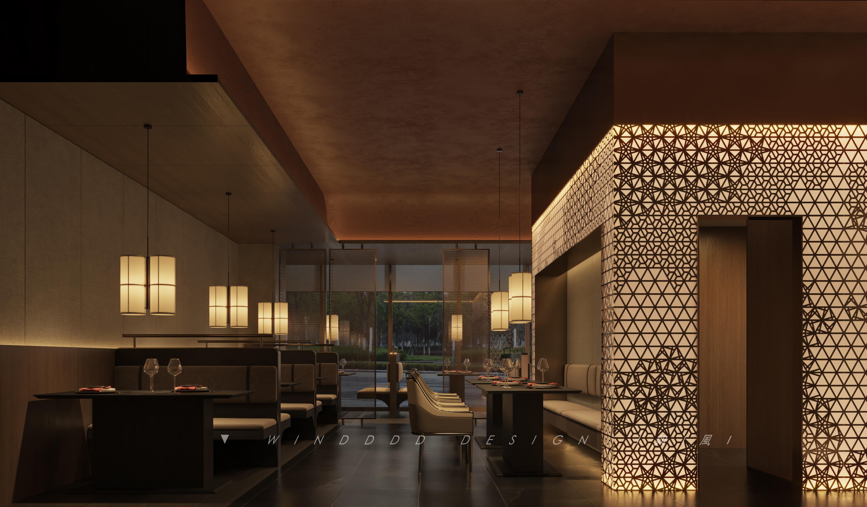 钱塘人家餐饮丨中国郑州丨全筑▪稻禾设计-23