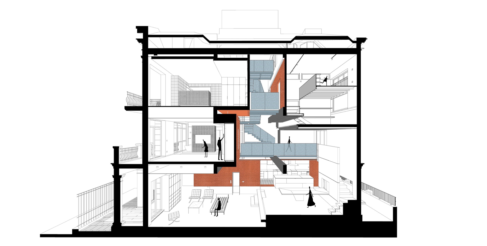 挑空别墅丨越南河内丨TOOB STUDIO-15