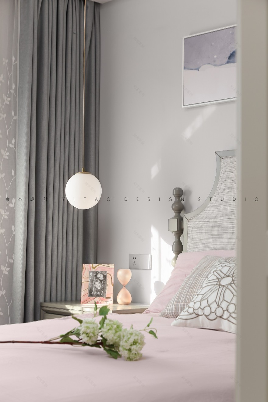 壹夲設計 |『秋实』五矿晏山居简约美式-73