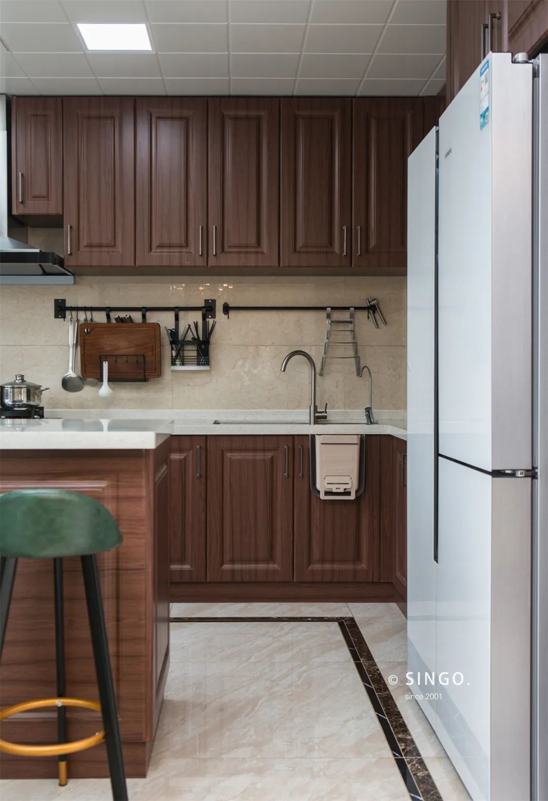 现代美式叠墅设计丨星杰设计师-75