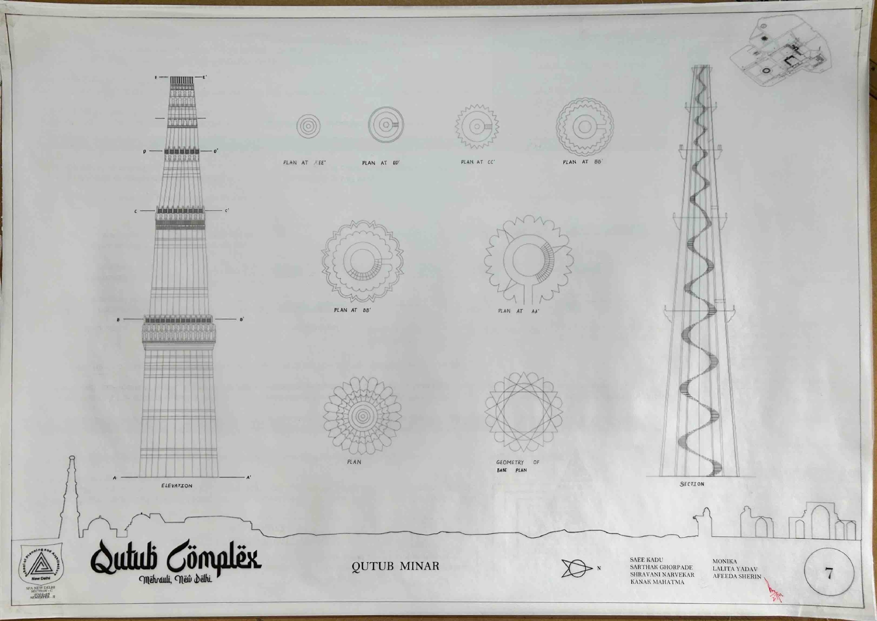 Measured Drawing & Documentation | Qutub Complex, Delhi-7