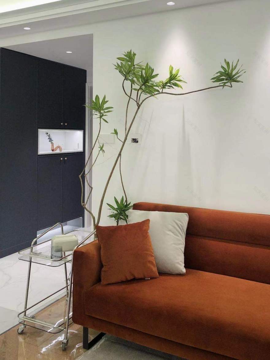 灰蓝简法复古风家装-17