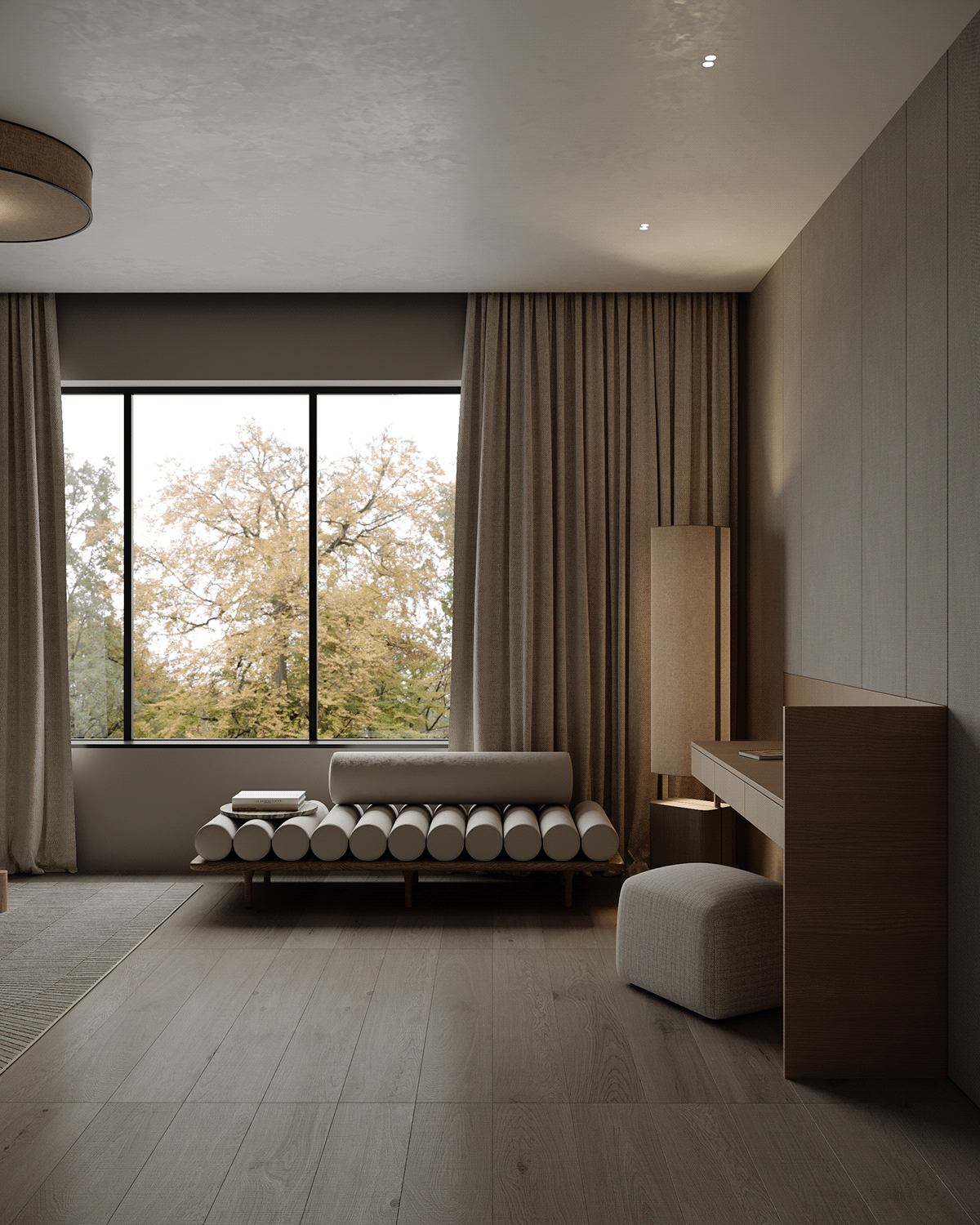 87平 现代简约空间设计！-6