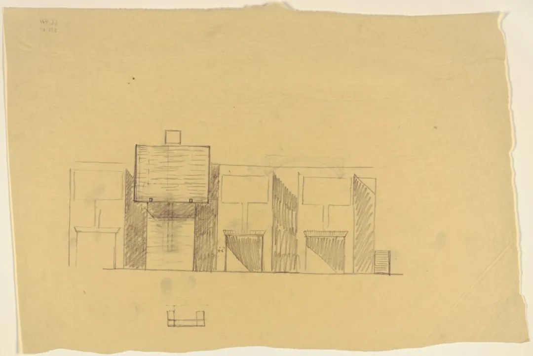 路易斯·康的建筑绘画-43