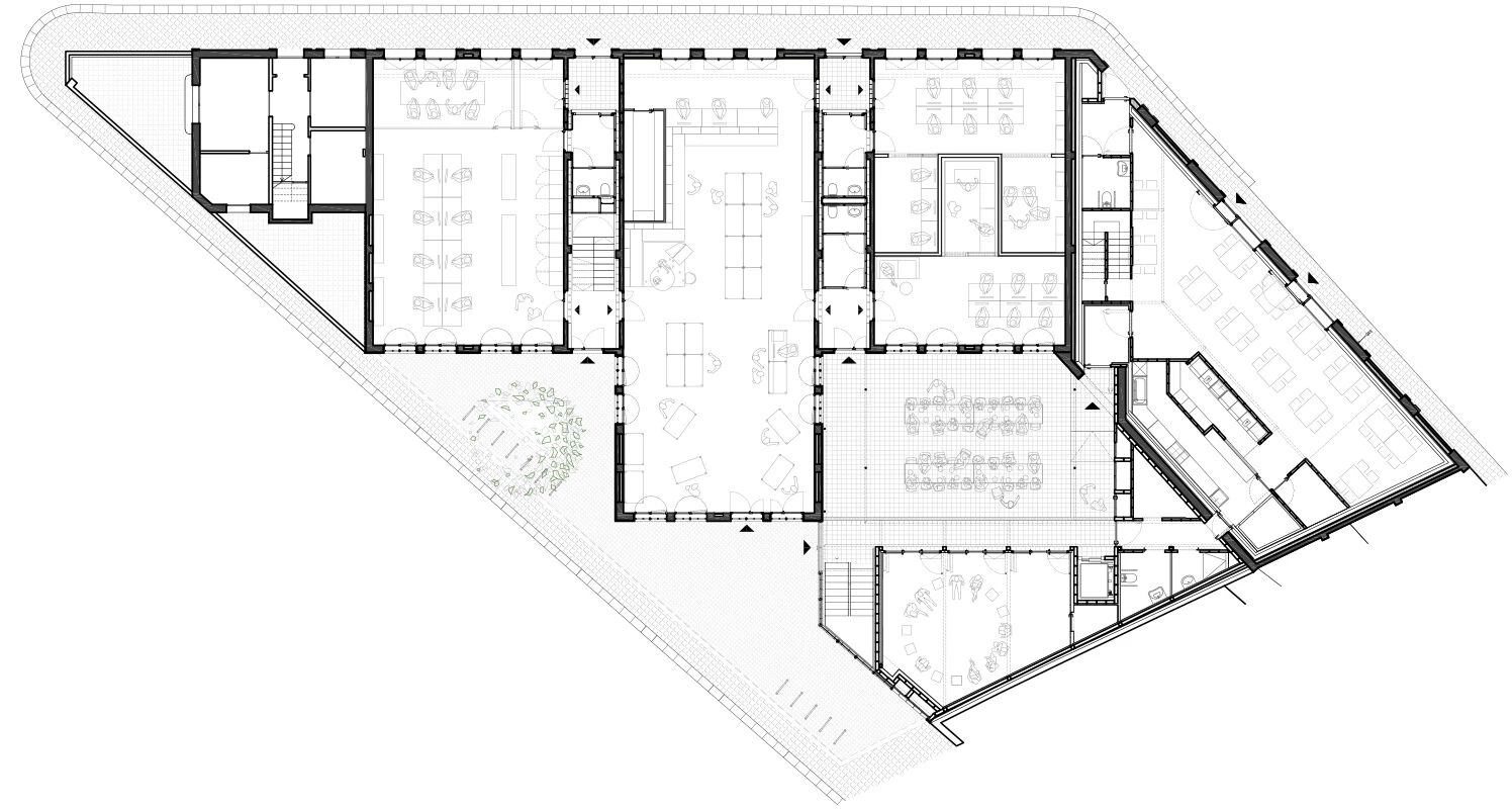 社区合作空间丨西班牙巴塞罗那丨Lacol arquitectura cooperativa-20