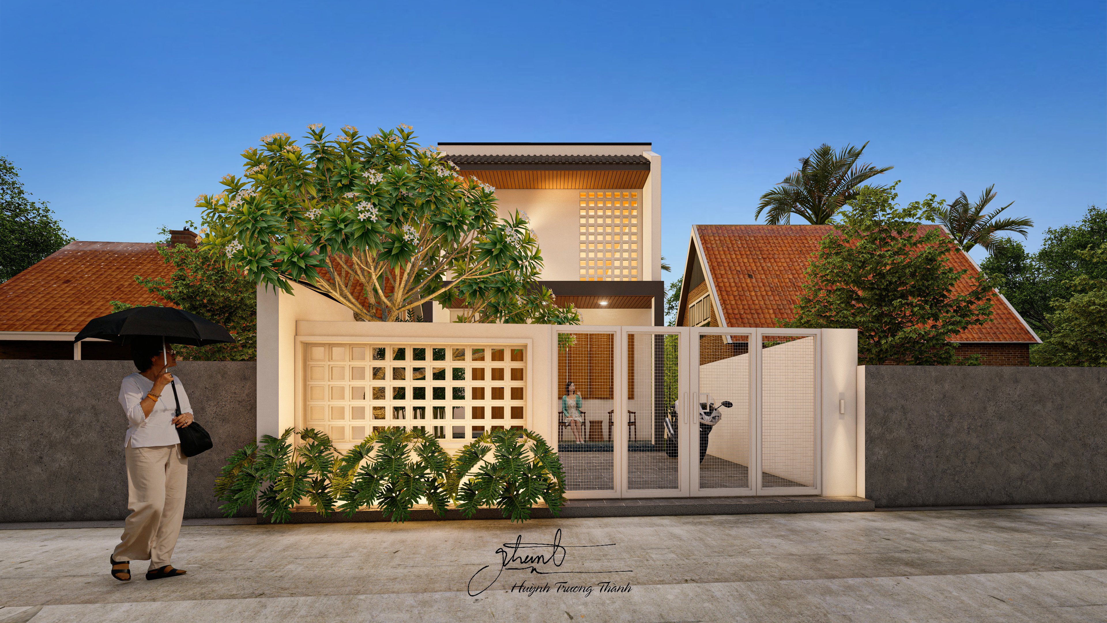 Nhà gác lửng 5x20m cho vợ chồng trẻ-0