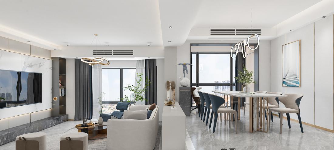 现代轻奢风打造阳光快乐儿童宅-18