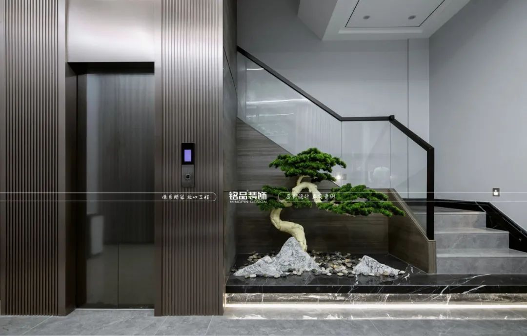 植物爱好者的天然氧吧 · 杭州 400㎡四层排屋新中式设计丨中国杭州丨铭品装饰-54