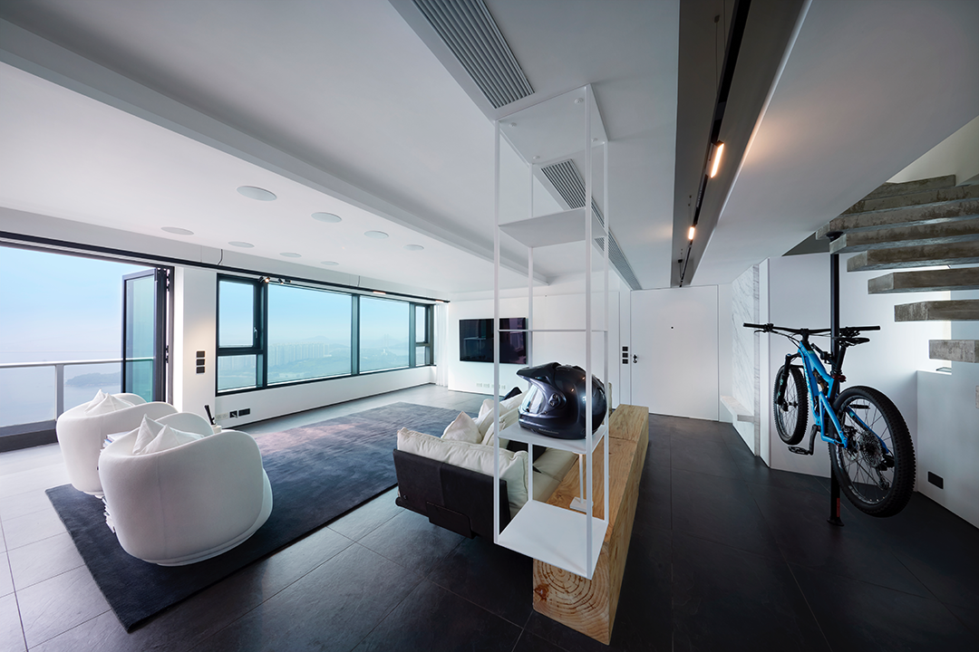 香港青山公路复式海景豪宅设计丨中国香港丨郑炳坤-27