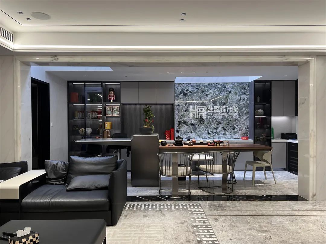 世茂摩天城现代轻奢别墅丨HA艺墅设计院泉州分院-49