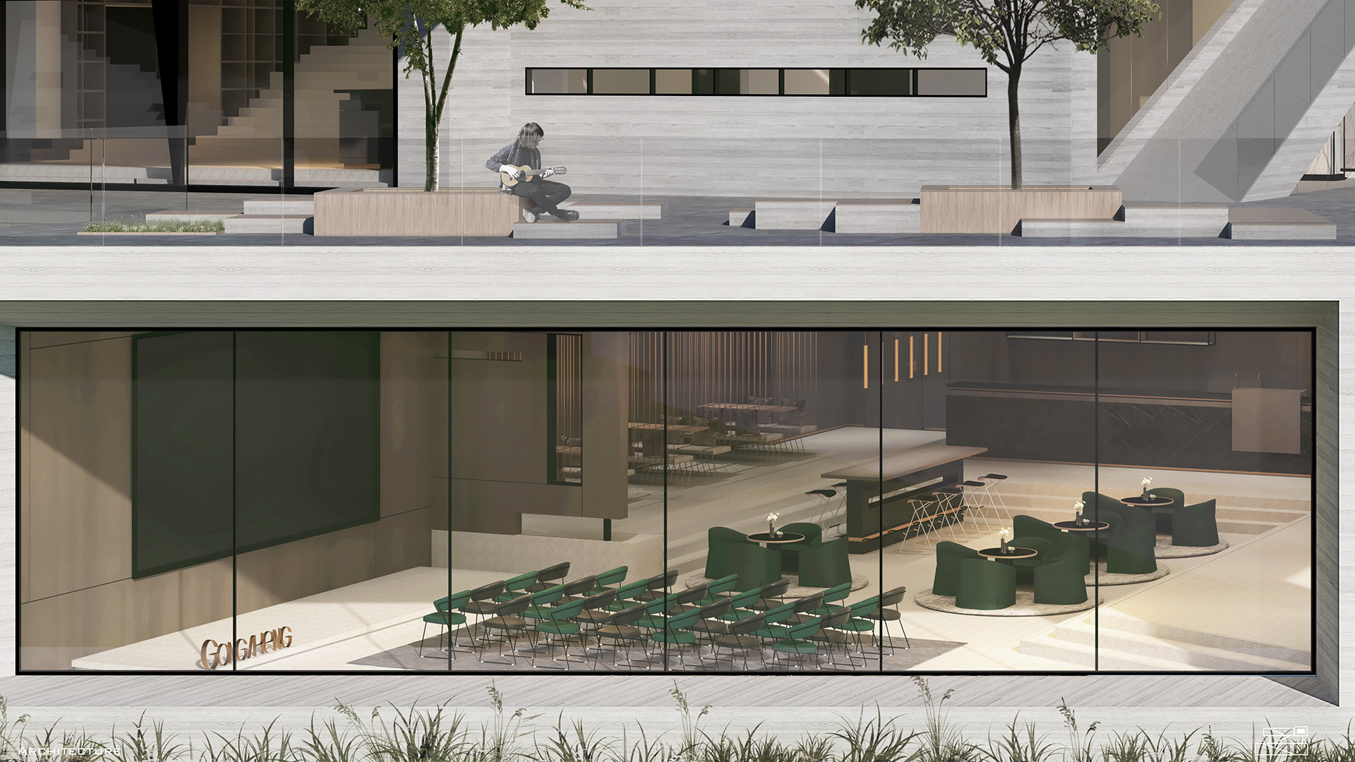 上清湾村社区文化中心概念设计丨卓美设计-19