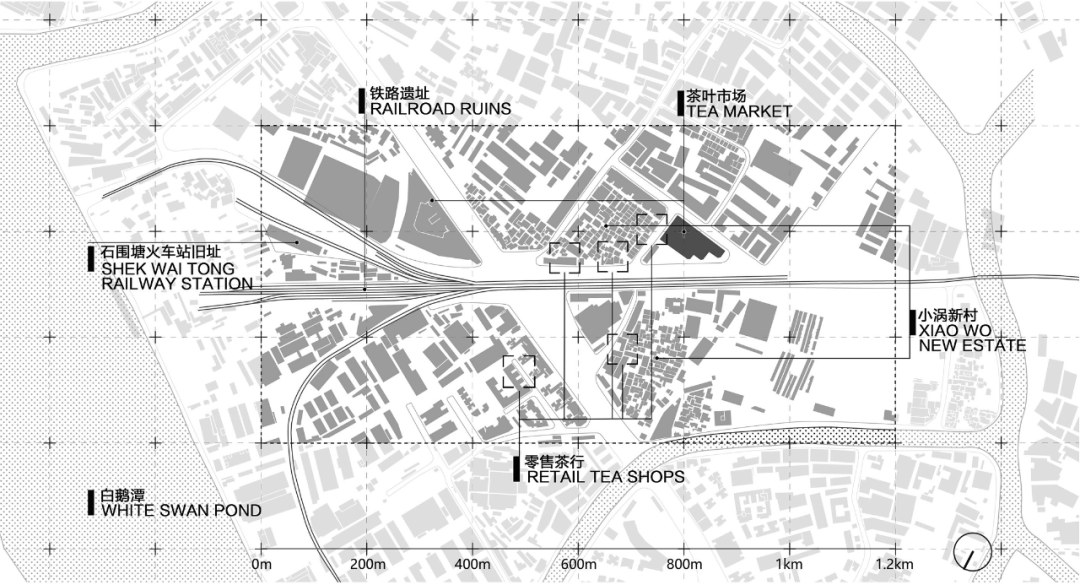 2024天作杯竞赛“缩街”三等奖获奖作品！以“墙”为界划分空间，构建“文商旅”一体的茶文化主题功能区！-46